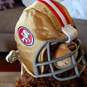 Build-a-Bear San Francisco 49er helmet